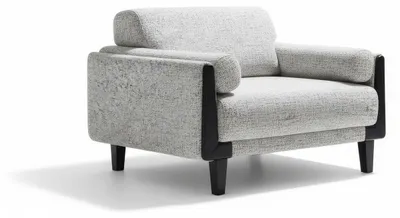 Produktbild von Einzelsofa Modern Grau Luxus Elegant Design Couch Komfortabel Neu