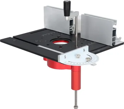 Produktbild von Router Lift System Elektrická sada zvedací základny pro zvedání destiček routeru pro opracování dřeva zkosení ořezávání černá
