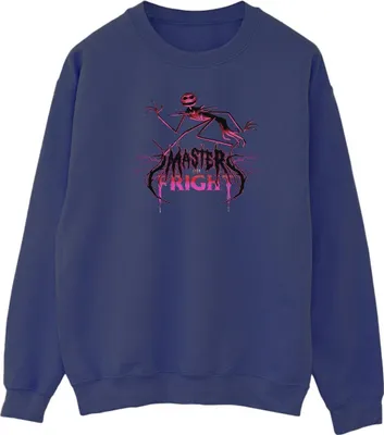 Immagine prodotto di The Nightmare Before Christmas - Felpa "Master Fright" per bambini BI52874 (XXL) (Marineblau)