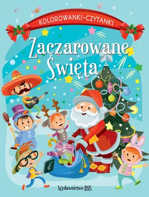 Obrázek produktu pro Kolorowanki-czytanki Zaczarowane Święta - Opracowanie Zbiorowe (Weihnachtsangebot, Weihnachten auf Polnisch)