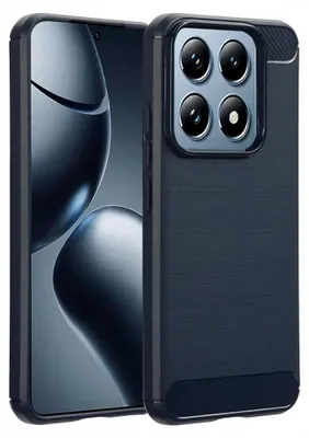 Produktbild von imoshion Brushed Back Cover Xiaomi 14 - Dunkelblau
