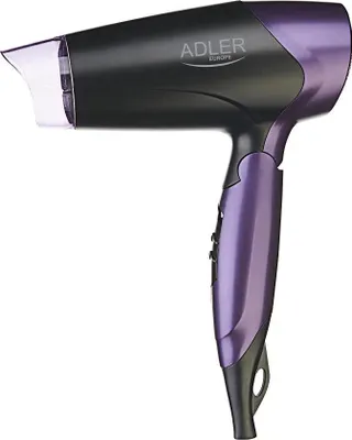 Produktbild von Adler AD 2260, Schwarz, Violett, Einfarbig, Kunststoff, Hängeschlaufe, 1,7 m, 1600 W