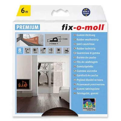 Produktbild von fix-o-moll P-Profildicht. br 5,5x9mm 6 m