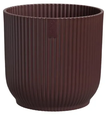 Productafbeelding van The winery collection 14cm bordeaux rood bloempot elho