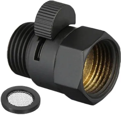 Image de Douchette en acier inoxydable avec pommeau de douche et thermostat