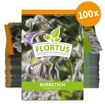 Artikelbild 1 von 'Borretsch (100 Tütchen)' aus der Kategorie Vorteilspackungen