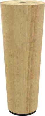 Produktbild von Möbelbeine 2 pcs Braun Ø 44 x 100 mm Massives Eukalyptus Holz
