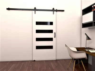 Obrázek produktu pro Posuvné dveře MINIO LIFT F 106 cm Pokojové dveře | Bílá