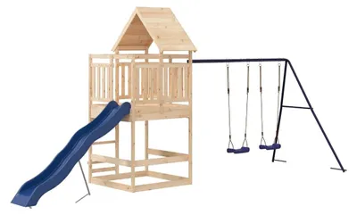 Produktbild von vidaXL Spielturm Massivholz Kiefer