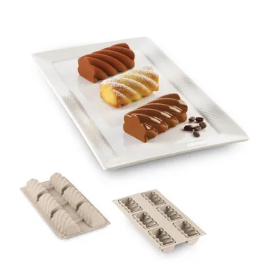 Produktbild von Silikomart Silikonform Swing 6 Kavitäten Einzelportionen 95 ml