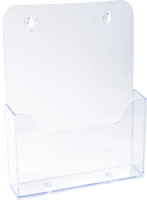 Image de Exacompta 10x Distributeur de prospectus 1 compartiment A5 Cristal 75058D