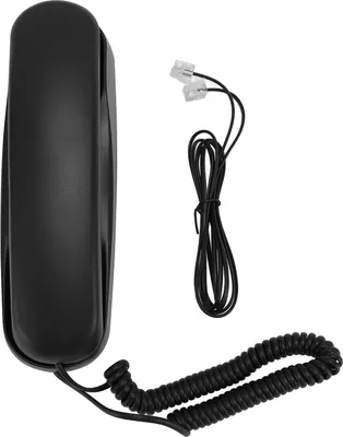 Immagine prodotto di Telefono domestico Schnured Pratica interfaccia operativa Retro a parete per hotel Nero