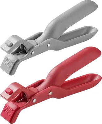Produktbild von Stück/2 Stück Verbrühungsschutz-Schüsselklammern, Küchen-Schüsselhalter-Clip aus Silikon, Mehrzweck-Anti-Rutsch-Schüsselklemme für heiße Pfannen, für Töpfe, Schüsseln, Teller