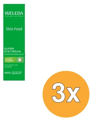Produktbild von 3x Weleda Skin Food Augencreme (12 ml)