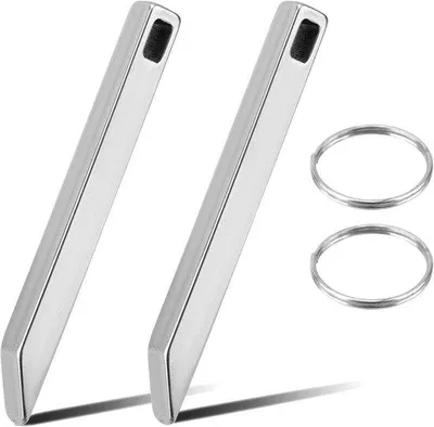Produktbild von Edelstahl Schlüsselanhänger Koevoet Multitool Silber Set