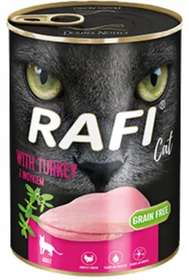 Produktbild von Dolina Noteci Rafi mit Truthahn - Katzennassfutter - 400g