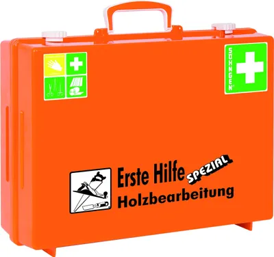 Image de Söhngen Erste Hilfe Koffer SPEZIAL MT-CD Holzbearbeitung für Schreinereien