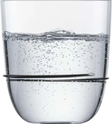 Immagine prodotto di Zwiesel, confezione da 6 (2 pezzi ciascuna): TAZZA AURA 42 NERA 121688 + regalo fatto a mano