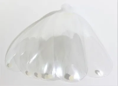 Produktbild von 10x Schutzfolie T01-1204 für Vollmaske Visier Spritzlackierung Transparent SR343