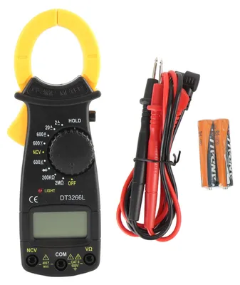 Obrázok produktu pre Digitálny multimeter s kliešťami, LCD displej, inteligentný merací prístroj, inteligentný tester, nástroj pre elektrikárov