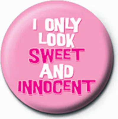Produktbild von Fun - Button Badge - Sweet & Innocent