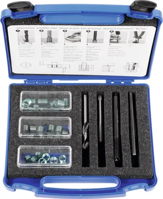 Immagine prodotto di Kit di riparazione filettature Helicoil PLUS DIN 8140, M2