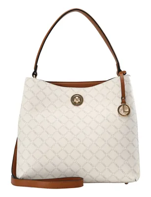 Image de L.CREDI sac à épaule sac à épaule bandoulière Filiberta Hobo White blanc