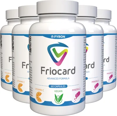Immagine prodotto di Friocard - 300 Capsule (5 x 60 Capsule) - Confezione da 5
