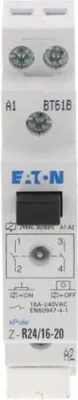 Immagine prodotto di Eaton Z-R24/16-20 Relè di installazione Tensione nominale: 24 V/DC Corrente di commutazione (max.): 16 A 2 contatti NA 1 pz
