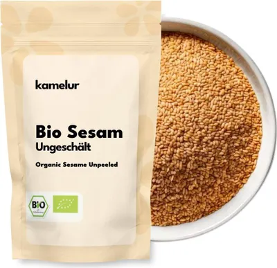 Produktbild von Kamelur® Bio Sesam ungeschält 500 g