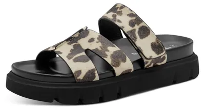 Produktbild von Tamaris Plateau Pantoletten Damen 32313932323330 Beige 38 EU