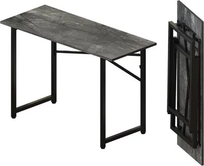 Image de Bureau pliant gris de 120 cm pour la maison