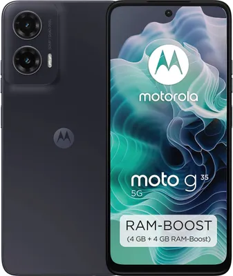 Produktbild von moto G35 5G 4GB + 128GB Midnight Black Smartphone