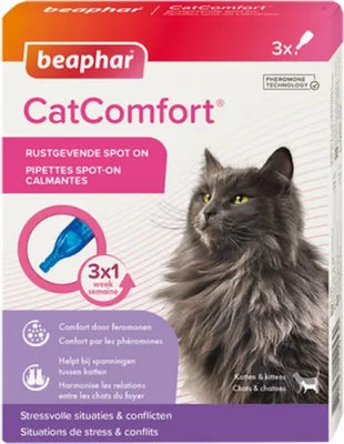 Produktbild von beruhigend Spot-On CatComfort 3 Pipetten