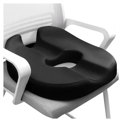 Produktbild von Donut-Kissen für Steißbein, Sitzkissen für Prostata, Ischias, Beckenboden, Druckwunden, Schwangerschaft, Dammchirurgie nach der Geburt, Schmerzlinderung, Druckentlastung, Memory Foam Stuhlpolster