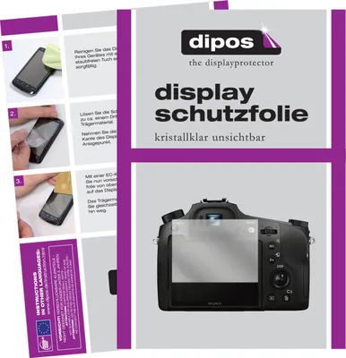 Produktbild von 6x Schutzfolie für Sony DSC-RX10M3 klar Displayschutzfolie Folie Display Schutz dipos