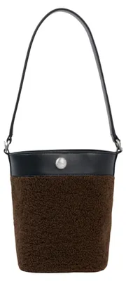 Image de Lacoste Petit sac seau Femme Tennis Bliss Marron Noir