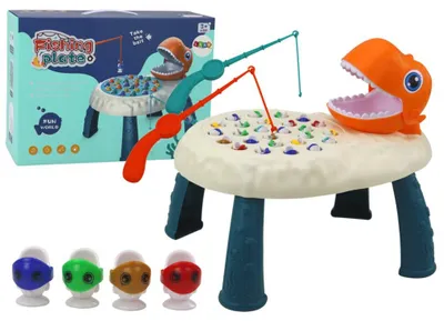 Immagine prodotto di Gioco arcade di pesca Tavolo da dinosauro arancione