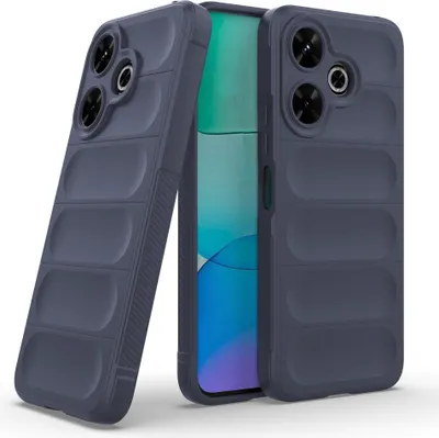 Produktbild von Handy Hülle für Xiaomi Redmi 13 Grip Case Cover Schutzhülle Softgrip Farbe: Dunkelblau