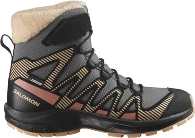 Produktbild von SALOMON SHOES XA PRO V8 WINTER CSWP J Pewter/Bla 000 000 34