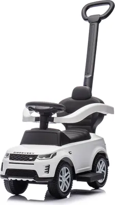 Obrázok produktu pre Detské chodítko Billy s tyčou na tlačenie Land Rover Discovery White