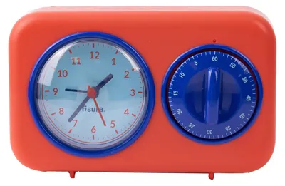 Retro Küchenwecker rot – 60-Minuten-Timer mit Alarm