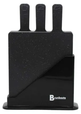 Obrázek produktu pro sada 4 kuchyňských prkének ve stojanu 66106