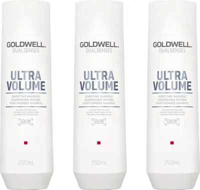 Produktbild von Dualsenses Ultra Volume Bodifying Shampoo 3x250 ml