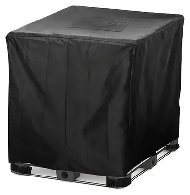 Immagine prodotto di Copertura impermeabile per serbatoi IBC – Tessuto Oxford – Resistente ai raggi UV – Resistente allo strappo – 120x100x116 cm – Duratura – Copertura per serbatoi d'acqua