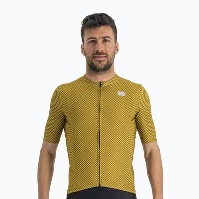 Immagine prodotto di Maglia da ciclismo Sportful Checkmate da uomo, giallo 1122035