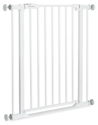 Produktbild von Treppenschutzgitter Hundeschutzgitter - Ohne Bohren - 75 bis 80 cm - Weiß - Für Treppe und Türöffnung