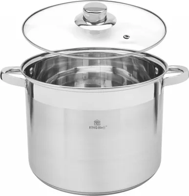 Produktbild von KINGHOFF 6-teilig Kochtopfset KH-4311 Edelstahl