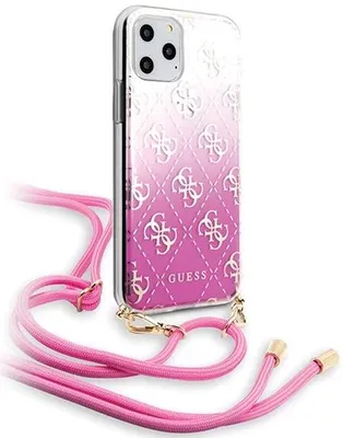 Obrázok produktu pre Guess iPhone 11 Pro ružový tvrdý kryt Gradient (GUHCN58WO4GPI)
