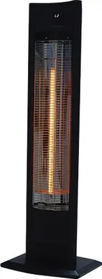 Image de Chauffage électrique radiant "Tornado" - 2000W - Noir